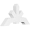 Ekena Millwork Vanguard Architectural Grade PVC Gable Bracket, 36"W x 19 1/2"H x 4"D x 4"F, 13/12 Pitch GBP036X20X0404VAN00 - alternate 1